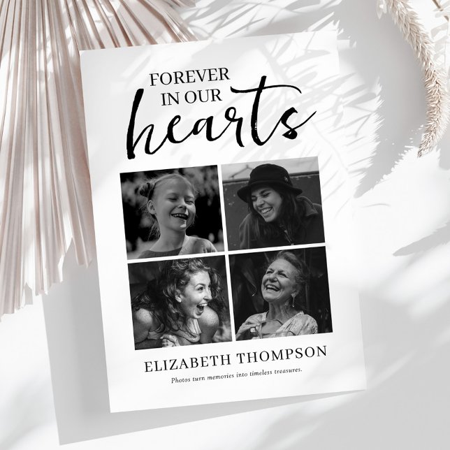 Simple Photo Collage Funeral Thank You (Creator Uploaded)