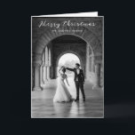 Simple Photo Elegant Christmas Holiday Card<br><div class="desc">Modern Christmas card featuring a simple design with "Merry Christmas" in an elegant script over your favourite photo.</div>