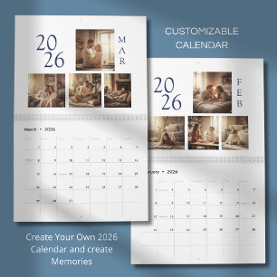Simple Photo Modern Design Calendar