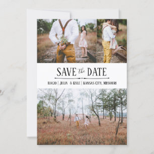 Simple Photo Save the Date Invitation