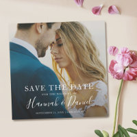 Simple Photo Save the Date Wedding