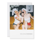 Simple Photo Theme Bridesmaid Proposal