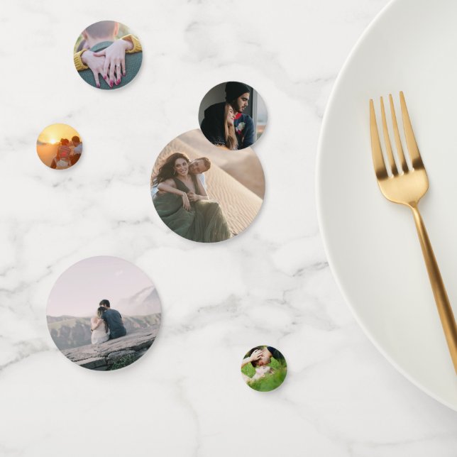 Simple Photo Theme Table Confetti (Group)