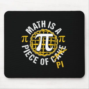 Simple Pi Symbol Shirt National Pi Day Gift Mouse Mat