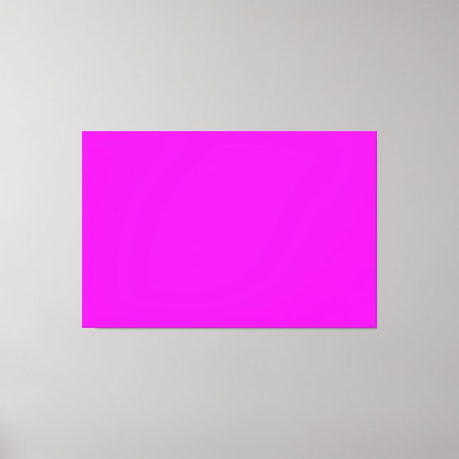 Simple pink canvas print (Front)