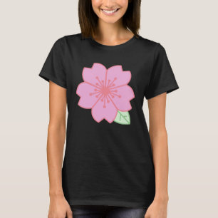 Simple Pink Sakura Cherry Blossom for Women for S T-Shirt