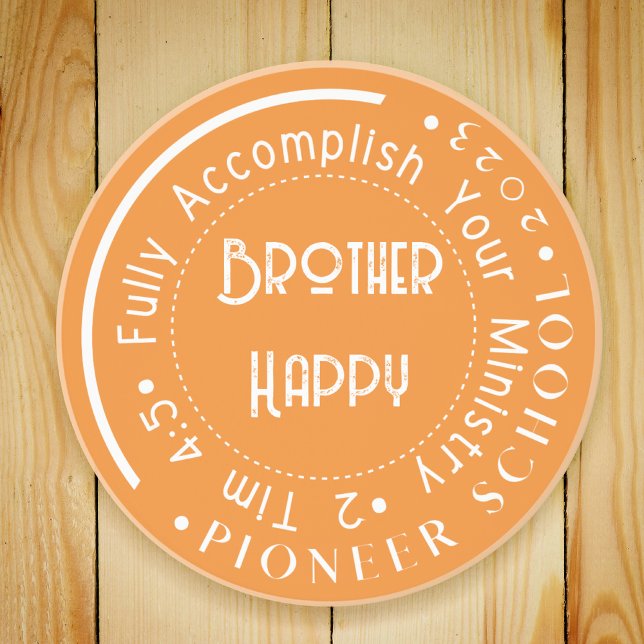 Simple Pioneer School Personalizable Coaster (Creator Uploaded)