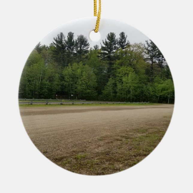 Simple Places Ceramic Tree Decoration (Front)