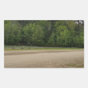 Simple Places Rectangular Sticker