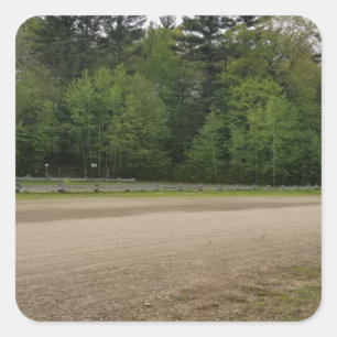 Simple Places Square Sticker