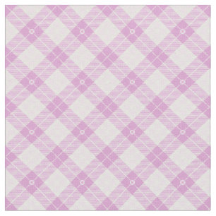 Simple Plaid Pattern Light Pink Baby Girl Nursery Fabric