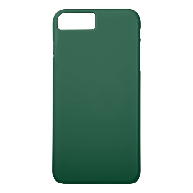Simple Plain British Racing Green Solid Colour Case-Mate iPhone Case (Back)