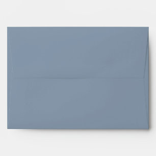 Simple Plain Dusty Blue Envelope