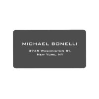 Simple Plain Grey Elegant Minimalist Simple