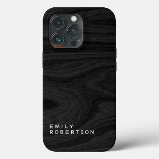 Simple Plain Grey Trendy Modern Minimalist iPhone 13 Pro Case