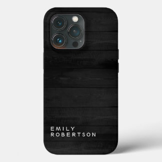 Simple Plain Grey Trendy Modern Minimalist iPhone 13 Pro Case