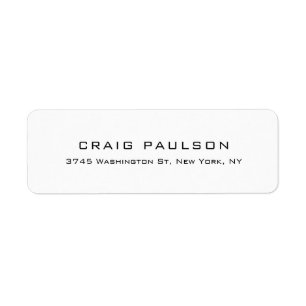 Simple Plain Minimalist Elegant Classical Design