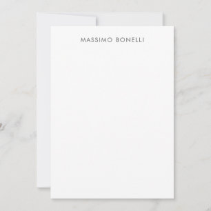 Simple Plain Modern Elegant Card