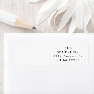 Simple Plain Modern Premium Elegant White Wedding