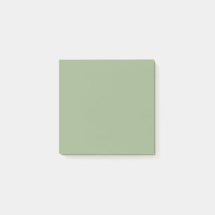 Simple Plain Sage Green Post-it Notes