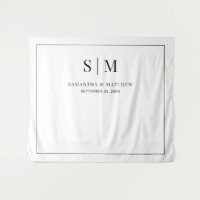 Simple Plain White Background Wedding Backdrop