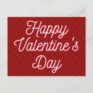 Simple Platonic Valentine Postcard