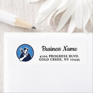 Simple Plumber / Electrician Return Address Label