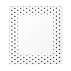 Simple Polka Dot Black and White Pattern