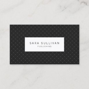 Simple Polka Dot Publishing Business Card