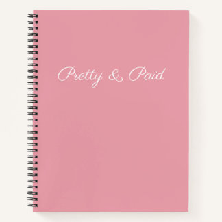 Simple Pretty & Paid Notebook