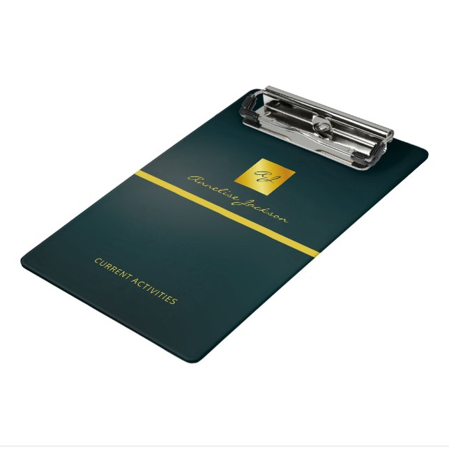 Simple Professional Branding Logo Mini Clipboard (Angled3)