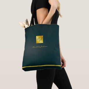 Simple Professional Branding Logo Tote Bag