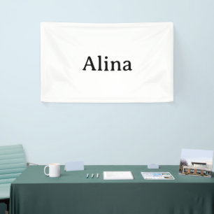 Simple Professional Business 3' x 5' Indoor Banner