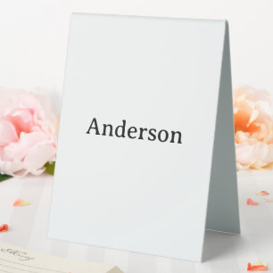Simple Professional Business 6" X 8" Plastic