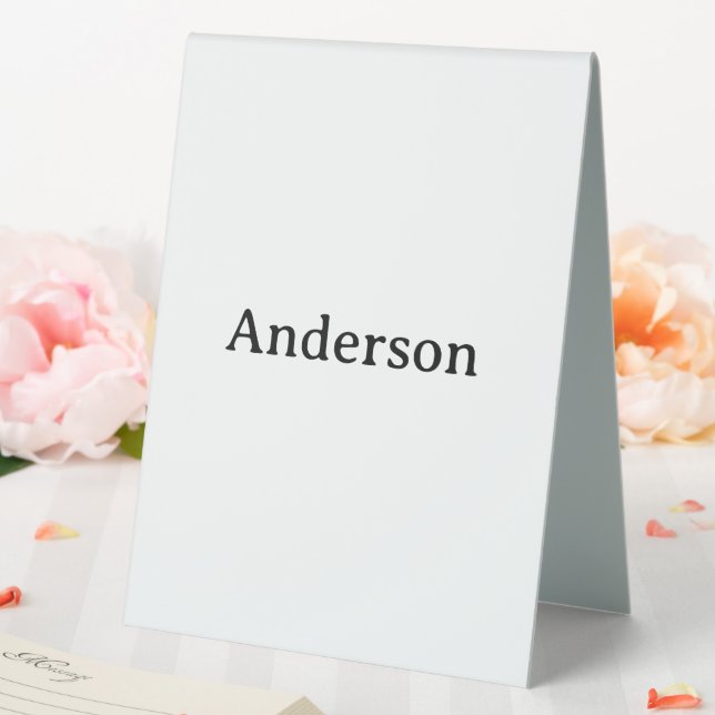 Simple Professional Business 6" X 8" Plastic  (In SItu (Wedding))