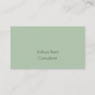 Simple & Professional Business Card