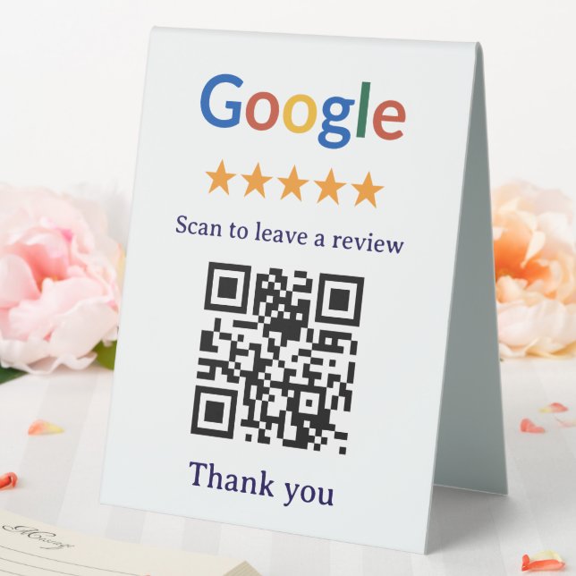 Simple Professional Business Google Review QR Code (In SItu (Wedding))