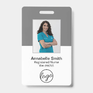 Simple Professional Business ID Badge