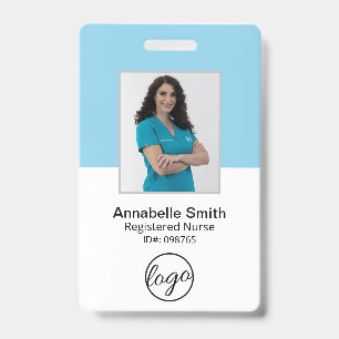 Simple Professional Business ID Badge