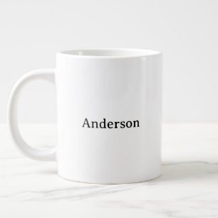 Simple Professional Business Jumbo Large Coffee Mug