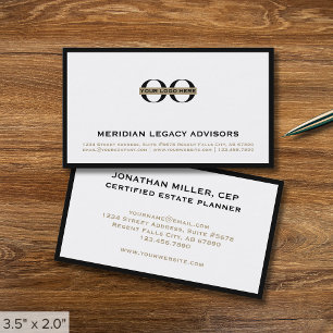 Simple Professional Business Logo Card