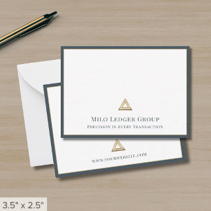 Simple Professional Business Logo Card