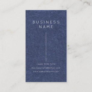 Simple Professional Elegant Employ Name Job Title Business Card