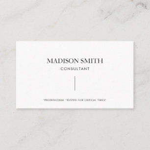 Simple Professional Feminine Sweet Pink Business Business Card
