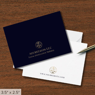 Simple Professional Lawyer Card