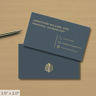 Simple Professional Luxury Business Card