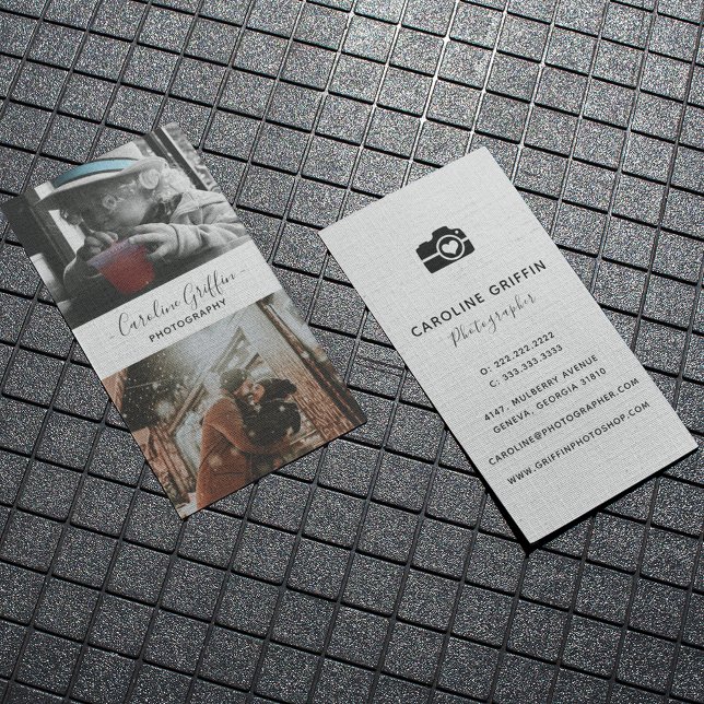 Simple Professional Photography Business Card (Creator Uploaded)