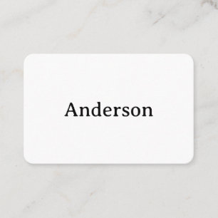 Simple Professional Rounded 3.346" x 2.165" Flat Appointment Card
