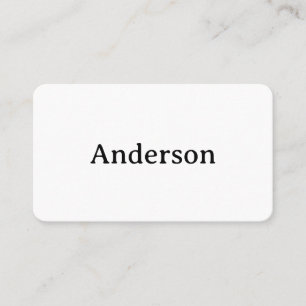 Simple Professional Rounded 3.5" x 2.0" Flat Appointment Card