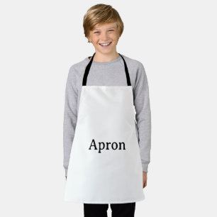 Simple Professional Small 24"x20" All-Over Print Apron